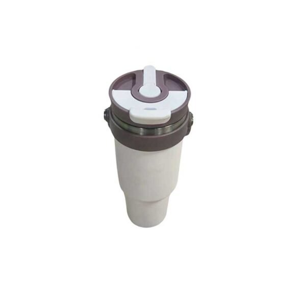 NS13715LBN1-1.jpg Stainless Steel Thermos Bottle with Straw (Random Colour)