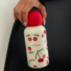 350ml Red Watercolor Cherry Vacuum Cup