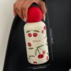 350ml Red Watercolor Cherry Vacuum Cup