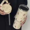 30oz Bear Bow Insulated Water Bottle