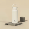 1000ml Cream White Stainless Steel Insulated Water Bottle