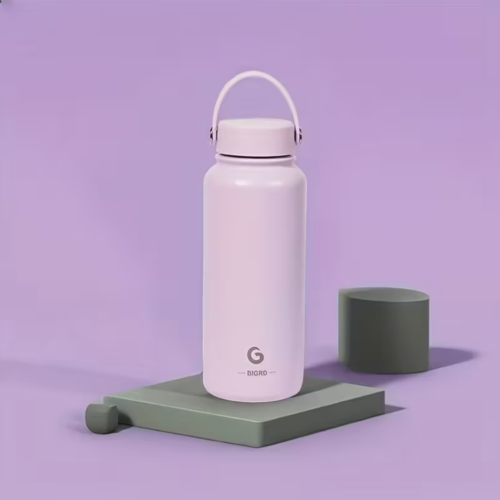1000ml Purple Stainless Steel Insulated Water Bottle