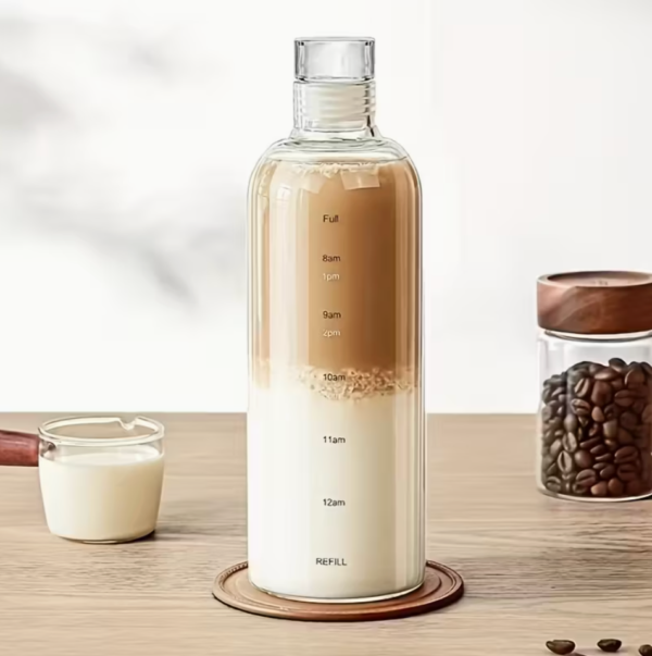 750ml BPA Free Water Bottle with Time Markers