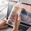 750ml BPA Free Water Bottle with Time Markers